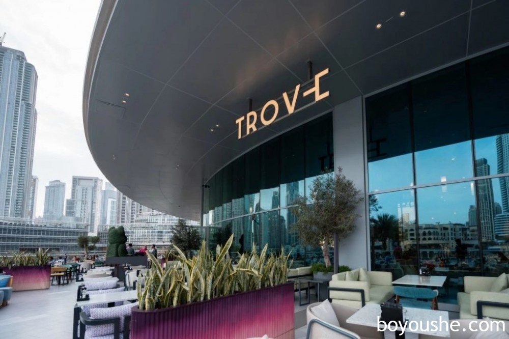 美食即艺术！DUBAI MALL里拥有画廊的餐厅 – TROVE展现食物美学！